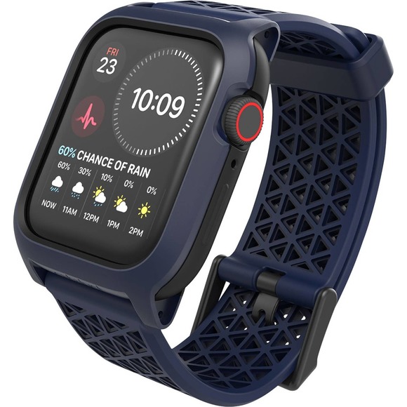 Catalyst - 53580BBR Band and Protective Case for Apple Watch® 44mm - Navy - Picture 1 of 4